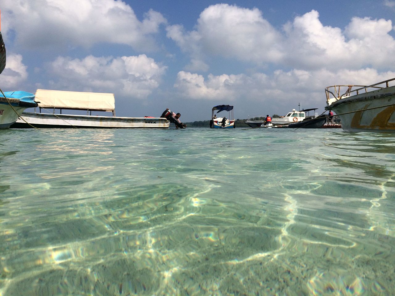 Popper fishing for GT in the Andaman Islands